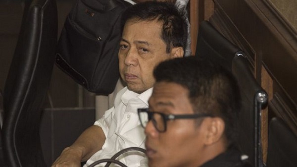 Kasus E-KTP: Setya Novanto dituntut 16 tahun penjara, denda, dan pencabutan hak politik lima tahun