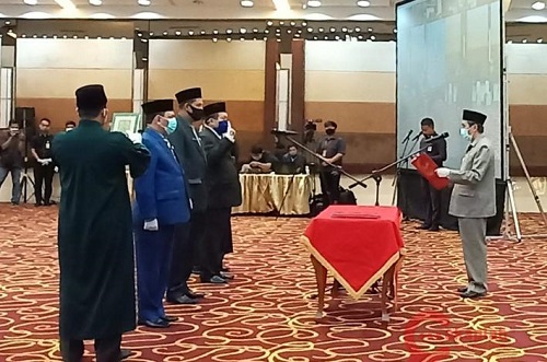 Gubri Lantik 145 Pejabat III dan IV Pemprov Riau, Masih Ada Pelantikan Susulan Awal Agustus