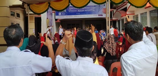 Kampanye di Pekanbaru, Cawagubri Herdianto Sampaikan Dua Pesan Prabowo