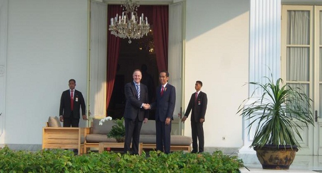 Tradisi Baru Jokowi Untuk Menyambut Tamu Negara