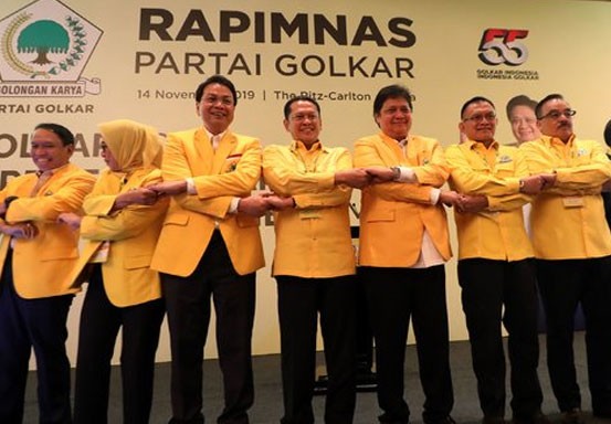 Pilkada Serentak 2020, Airlangga Prioritaskan Ketua DPD Golkar Jadi Calon